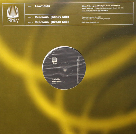 Lowfields - Precious - Used Vinyl Record 12"