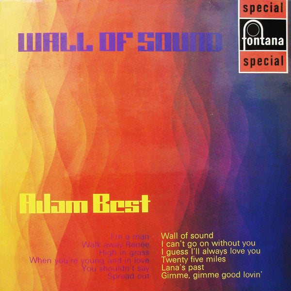 Adam Best - Wall Of Sound - Used Vinyl Record