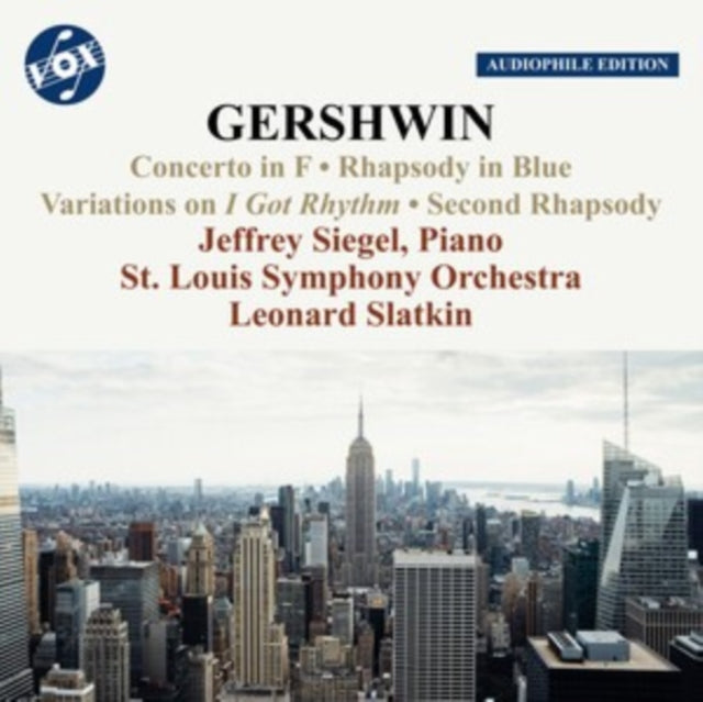 ST. LOUIS SYMPHONY O - GEORGE GERSHWIN WORKS FOR PIA - CD