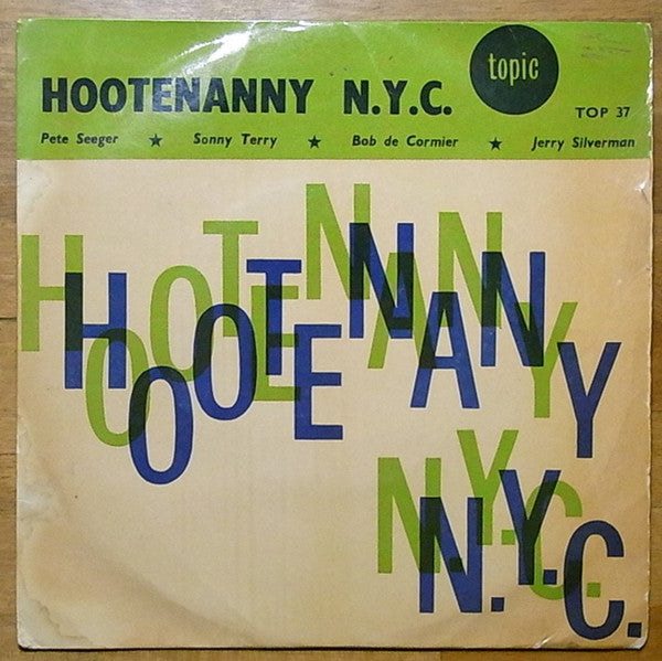 Pete Seeger - Hootenanny N.Y.C. - Used Vinyl Record 7"