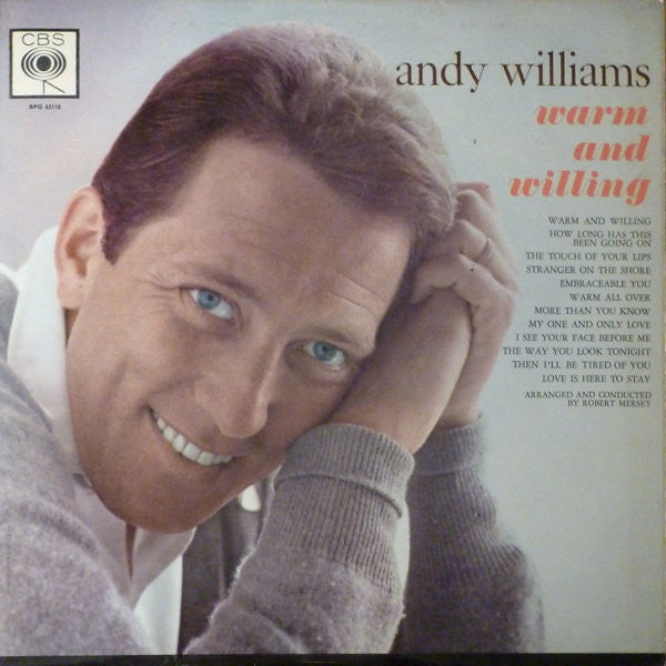 Andy Williams - Warm And Willing - Used Vinyl Record