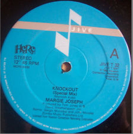 Margie Joseph - Knockout - Used Vinyl Record 12"
