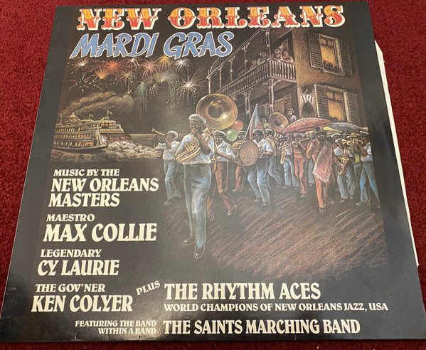 Max Collie Rhythm Ac - New Orleans Mardi Gras - Used Vinyl Record
