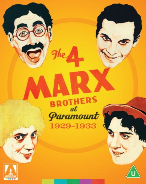 4 Marx Brothers at Paramount: 1929-1933 - New Blu-ray