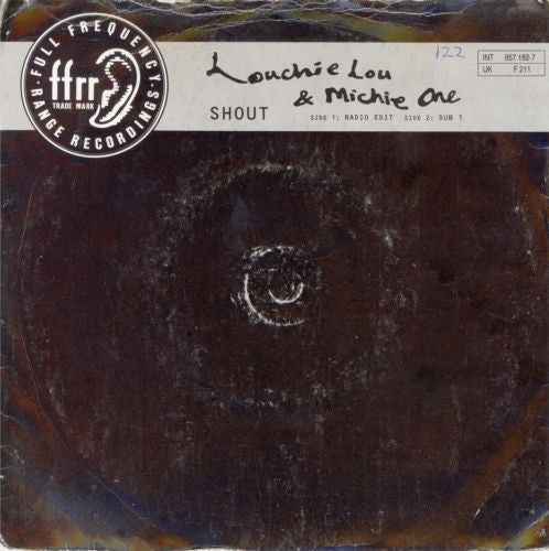 Louchie Lou & Michie - Shout (It Out) - Used Vinyl Record 7"