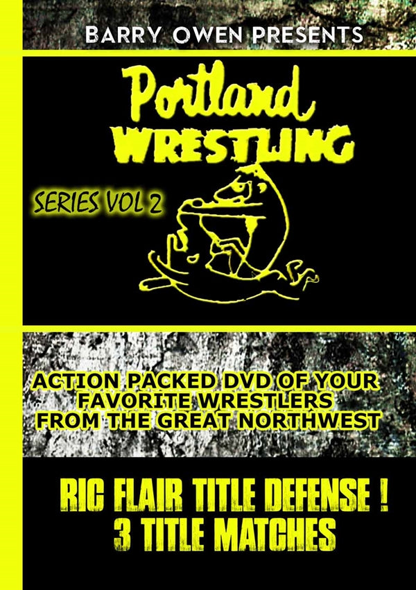 FEATURE FILM - BARRY OWEN PRESENTS PORTLAND WRESTLING VOL.2 - New DVD