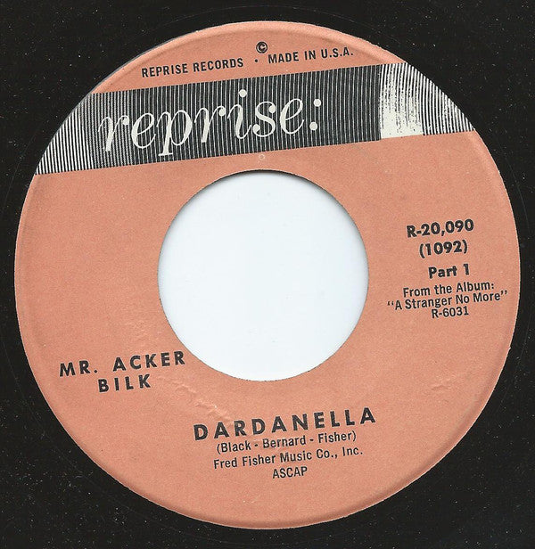 Acker Bilk - Dardanella - Used Vinyl Record 7"
