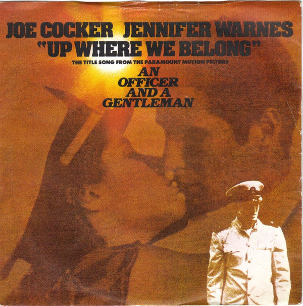 Joe Cocker - Up Where We Belong - Used Vinyl Record 7"
