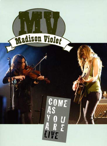 MADISON VIOLET - COME AS YOU ARE LIVE - New DVD