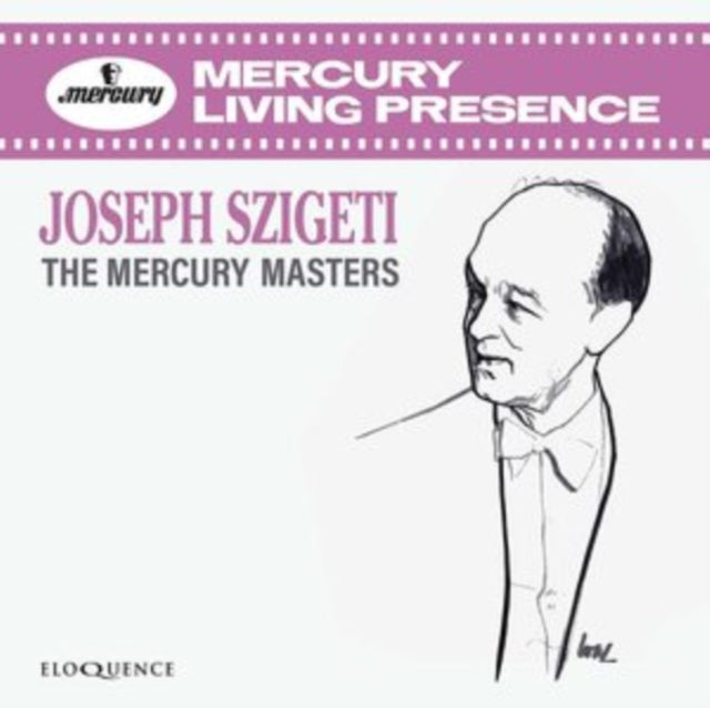 Joseph Szigeti - Joseph Szigeti - The Mercury Masters CD - New CD