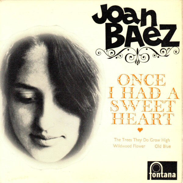 Joan Baez - Once I Had A Sweetheart - Used Vinyl Record 7"
