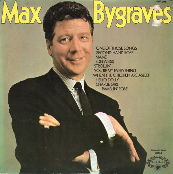 Max Bygraves - Max Bygraves - Used Vinyl Record