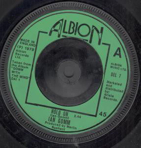 Ian Gomm - Hold On - Used Vinyl Record 7"