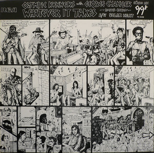Olympic Runners - Whatever It Takes - Used Vinyl Record 12"
