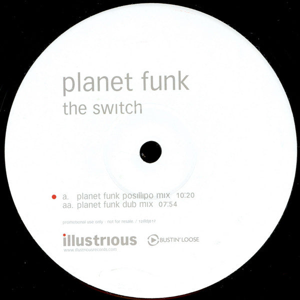 Planet Funk - The Switch - Used Vinyl Record 12"