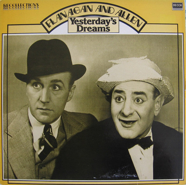 Flanagan And Allen - Yesterday's Dreams - Used Vinyl Record