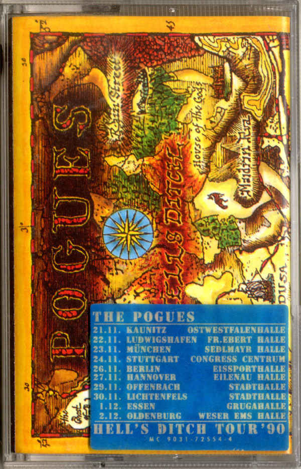 Pogues - Hell's Ditch - Used Cassette