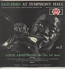 Louis Armstrong And - Satchmo At Symphony Hall - Used Vinyl Record