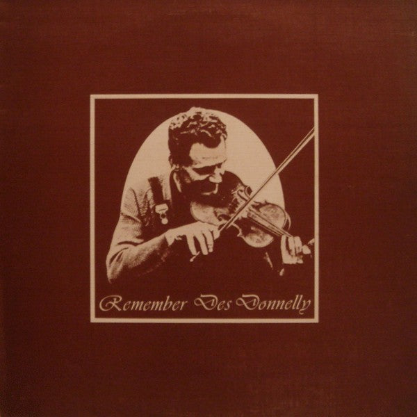 Des Donnelly - Remember - Used Vinyl Record