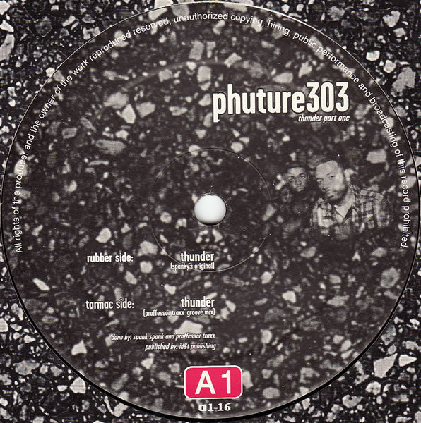 Phuture 303 - Thunder Part One - Used Vinyl Record 12"