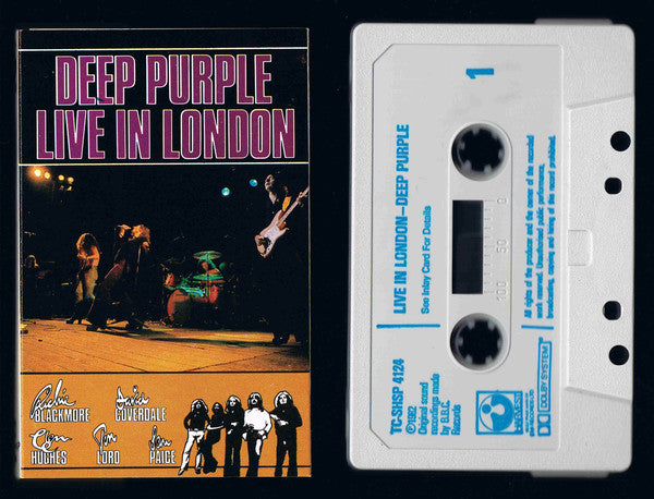 Deep Purple - Live In London - Used Cassette