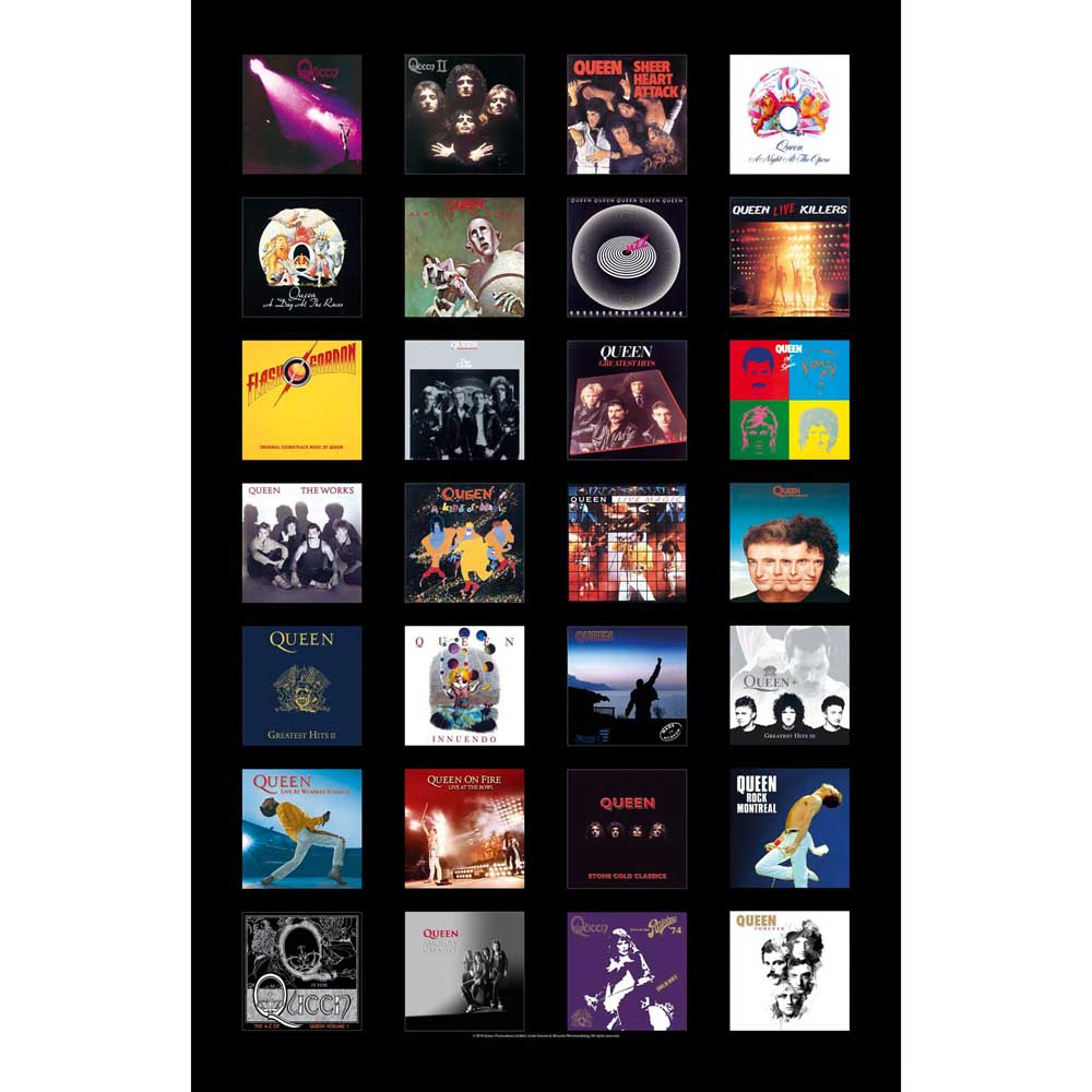 Queen - Textile Poster: Albums - Art Posters