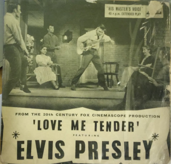 Elvis Presley - Love Me Tender - Used Vinyl Record 7"