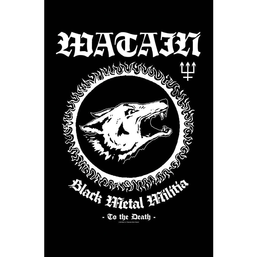 Watain - Textile Poster: Black Metal Militia - Art Posters