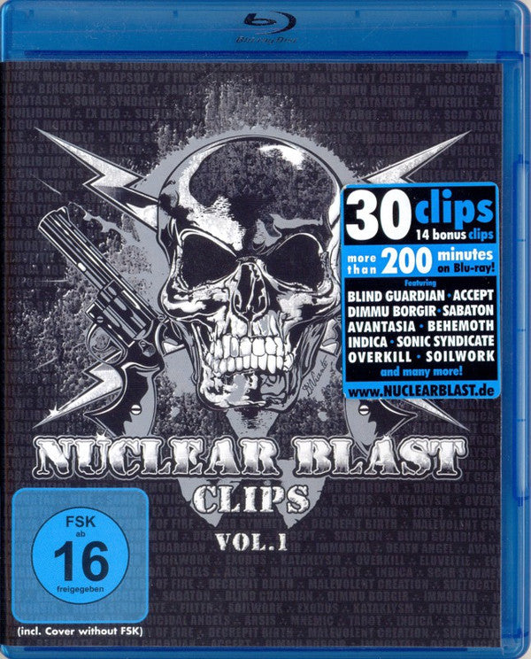 Various - Nuclear Blast (Clips Vol. 1) - New Blu-ray