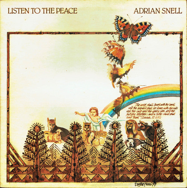 Adrian Snell - Listen To The Peace - Used Vinyl Record