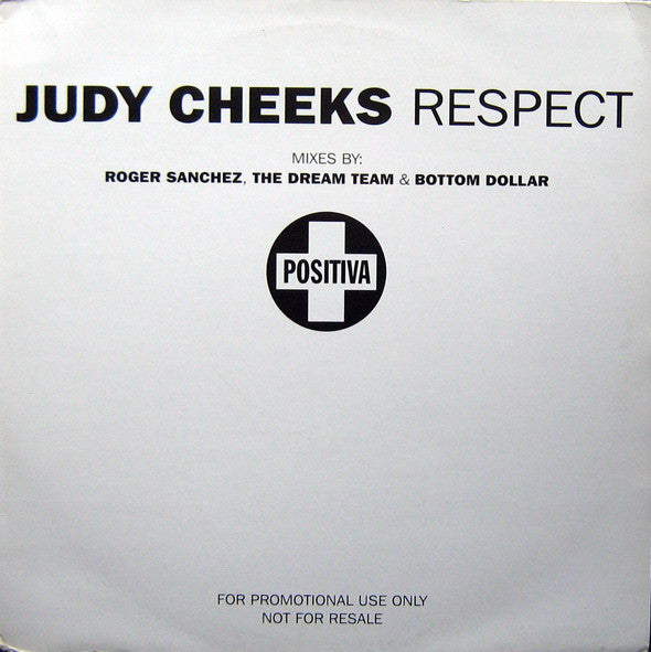 Judy Cheeks - Respect - Used Vinyl Record 12"