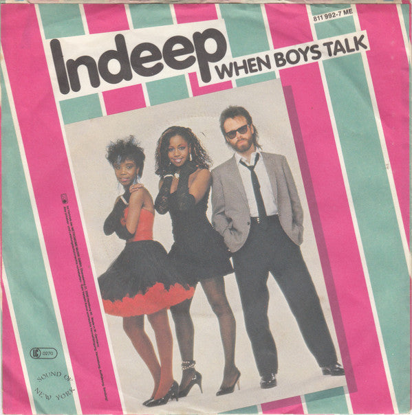 Indeep - When Boys Talk - Used Vinyl Record 7"
