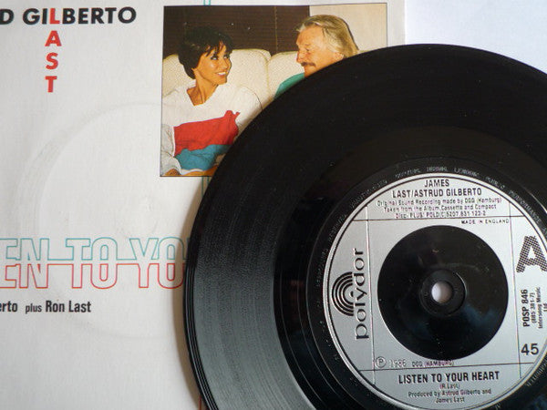 James Last - Listen To Your Heart - Used Vinyl Record 7"