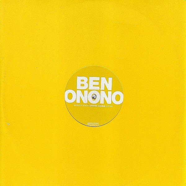 Ben Onono - Badagry Beach - Used Vinyl Record 12"