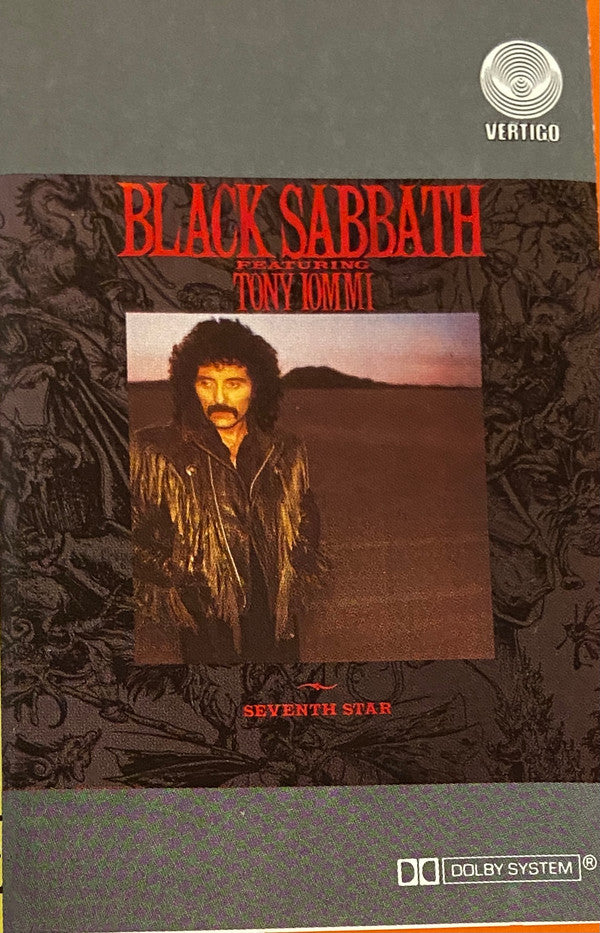 Black Sabbath - Seventh Star - Used Cassette