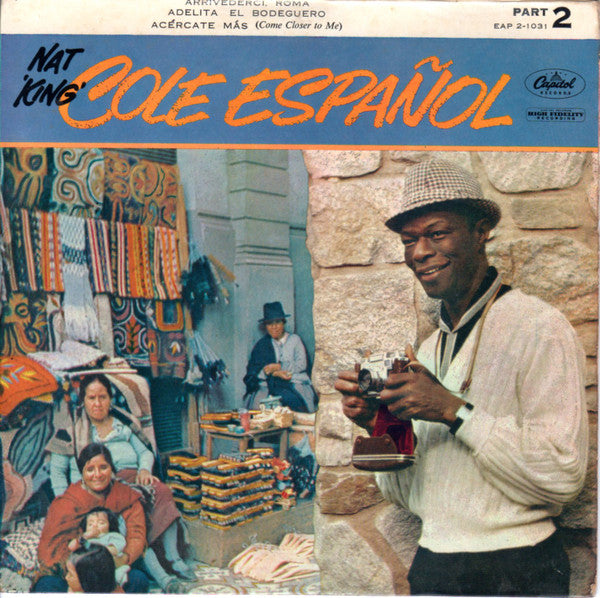 Nat King Cole - Cole Espanol - Used Vinyl Record 7"