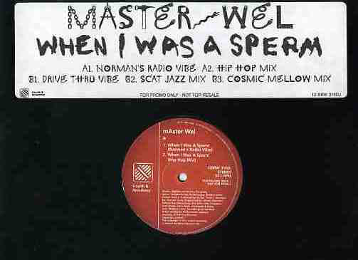Master Wel - When I Was A Sperm - Used Vinyl Record 12"