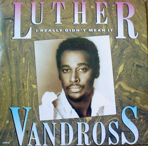 Luther Vandross - I Really Didn't Mean It - Used Vinyl Record 12"