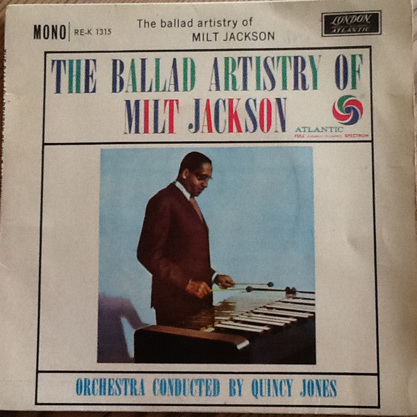 Milt Jackson - The Ballad Artistry Of Milt Jackson - Used Vinyl Record