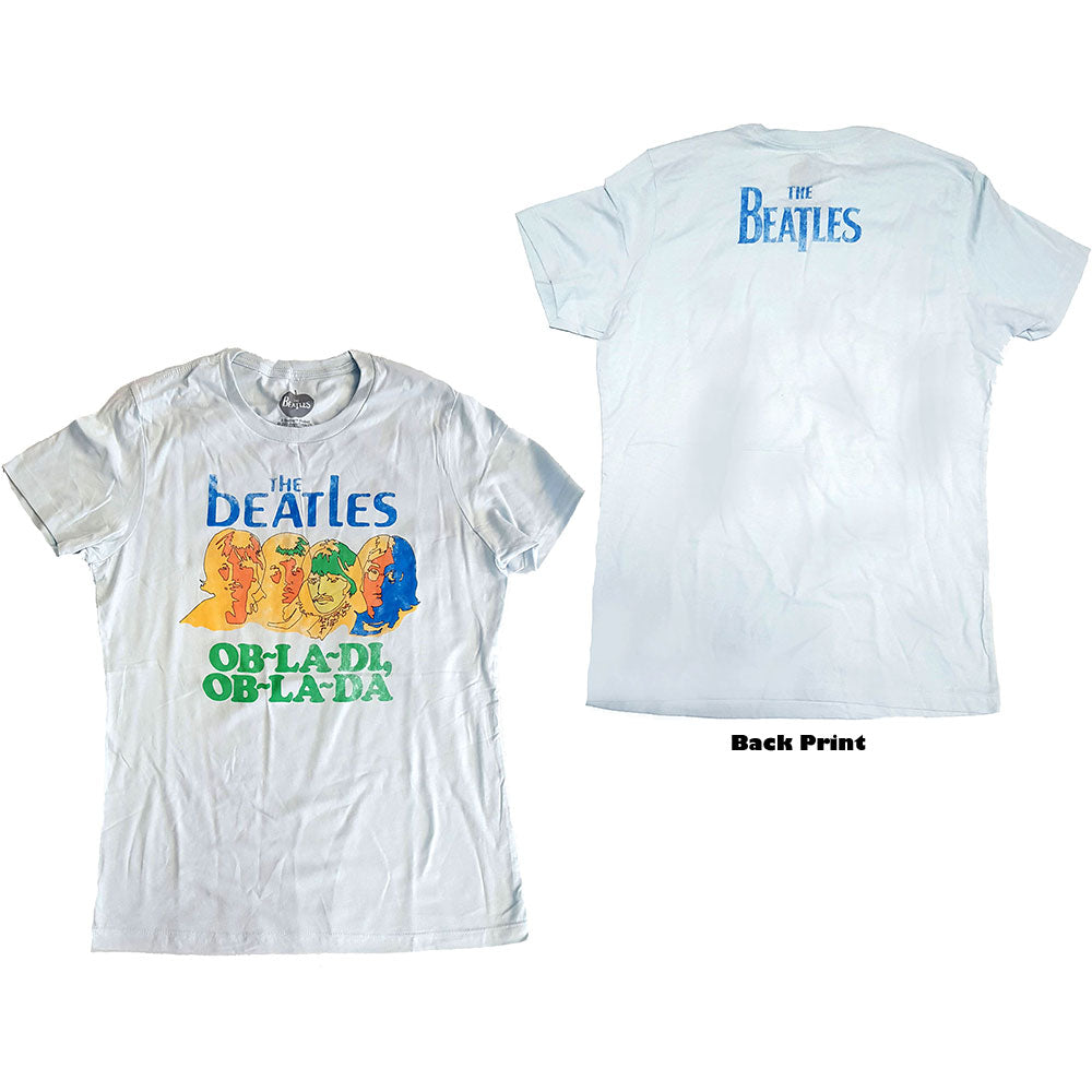 Beatles - tshirt - Ladies - Short Sleeves - Large