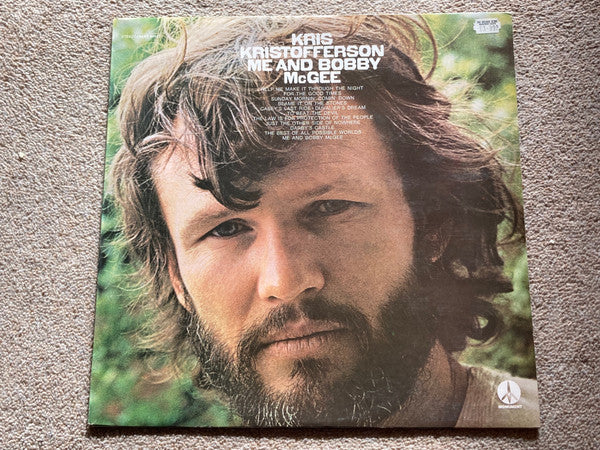Kris Kristofferson - Me And Bobby McGee - Used Vinyl Record