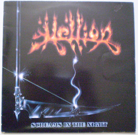 Hellion - Screams In The Night - Used Vinyl Record