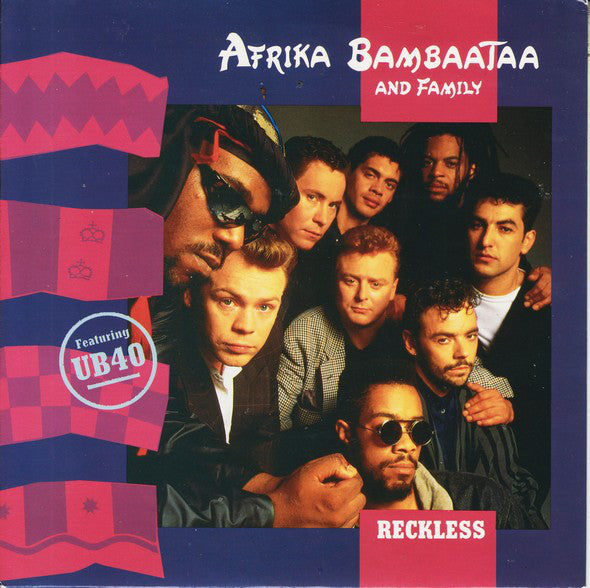 Afrika Bambaataa & F - Reckless - Used Vinyl Record 7"