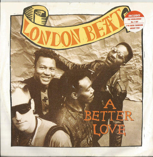 Londonbeat - A Better Love - Used Vinyl Record 7"