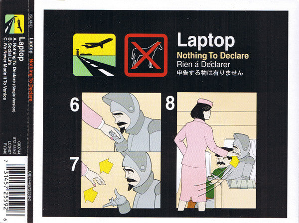 Laptop - Nothing To Declare - Used CD