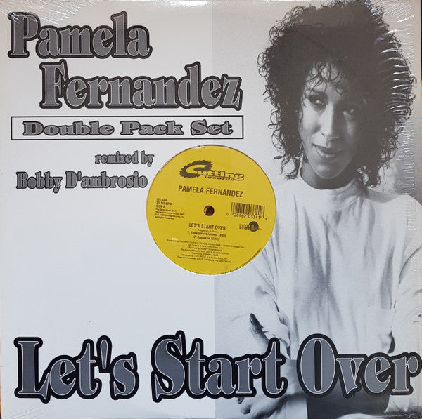 Pamela Fernandez - Let's Start Over - Used Vinyl Record 12"