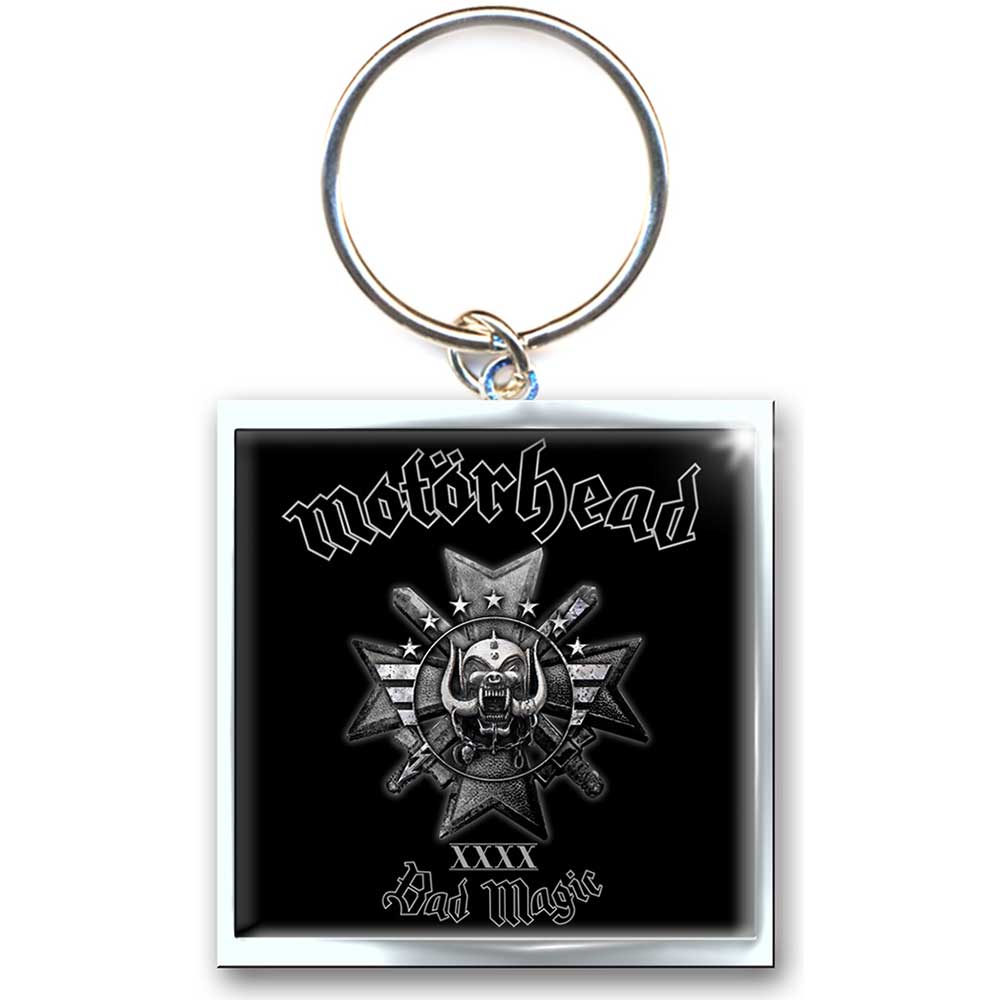 Motorhead - Keychain: Bad Magic (Photo-print) - keyrings