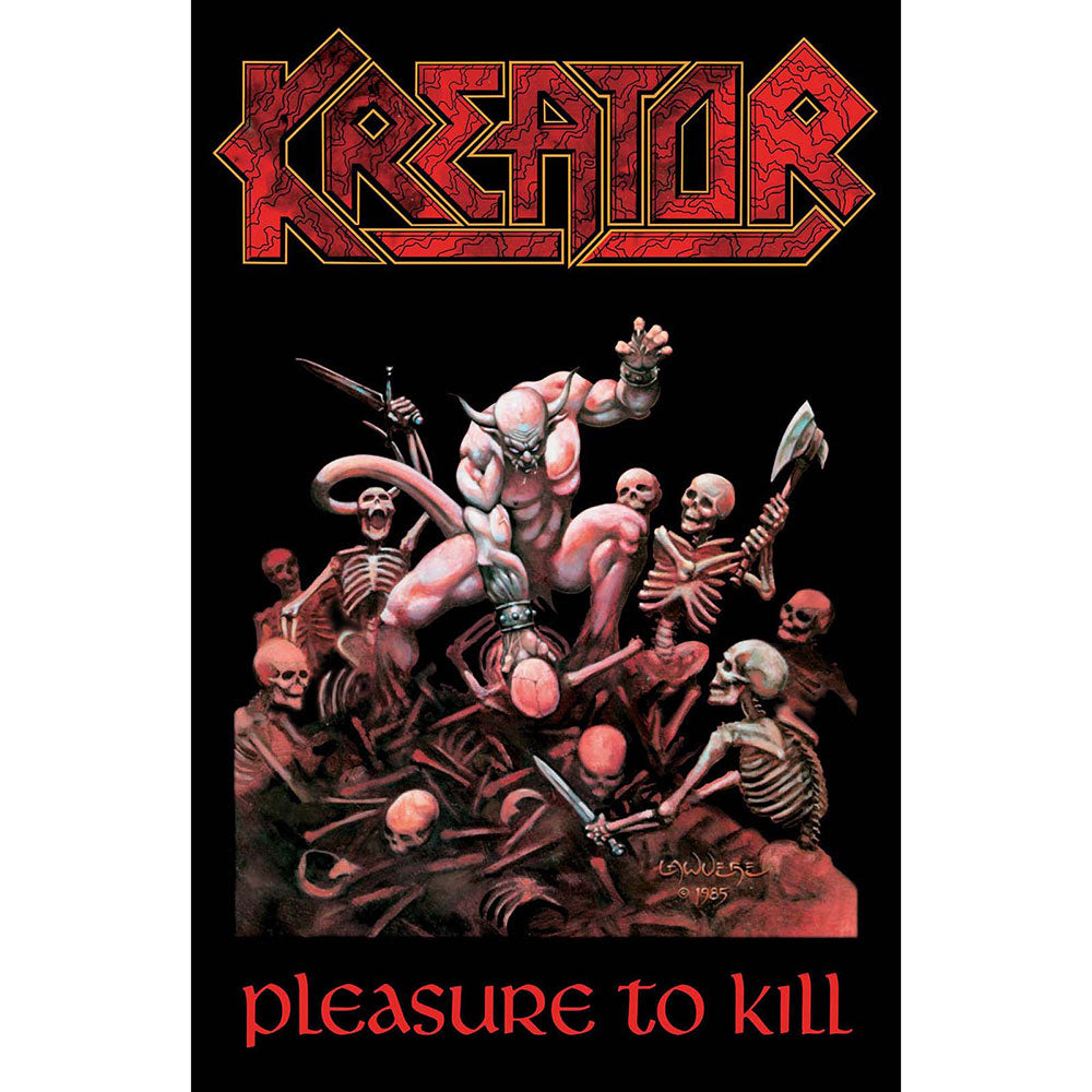 Kreator - Textile Poster: Pleasure To Kill - Art Posters