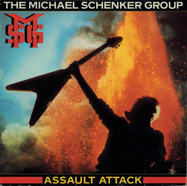 Michael Schenker Gro - Assault Attack - Used Vinyl Record