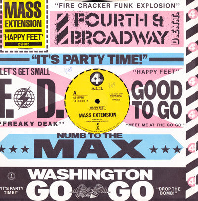 Mass Extension - Happy Feet - Used Vinyl Record 12"
